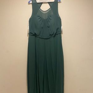 Azazie Ambrosia Bridesmaid Dress in Dark Green